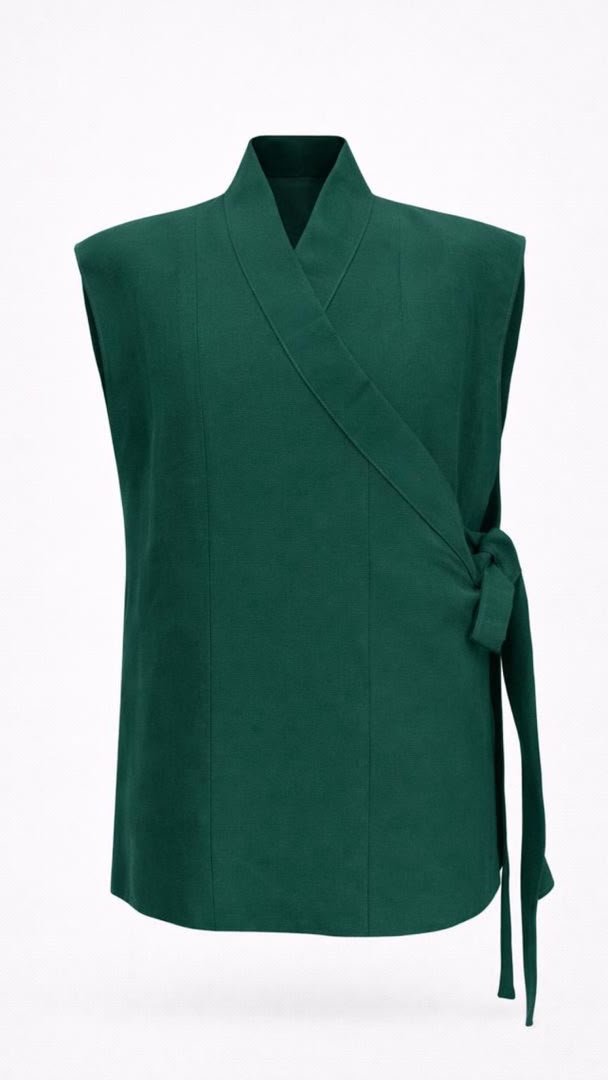 Gilet croisé unisexe Oronce